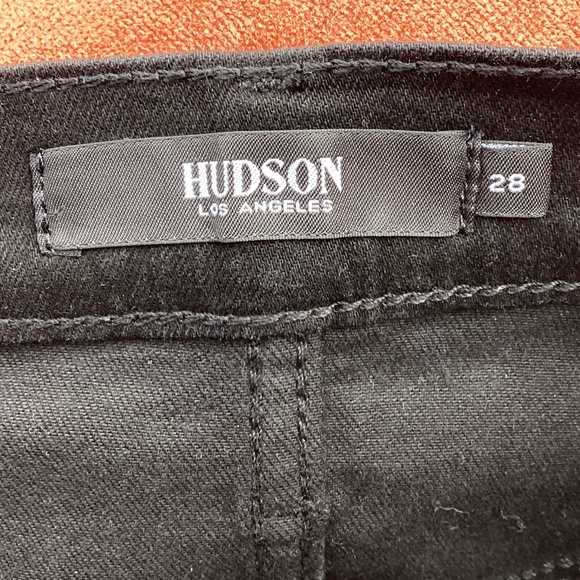 NEW Hudson Centerfold Extreme High Rise Coated Metallic Mini Skirt 28 - Picture 5 of 7